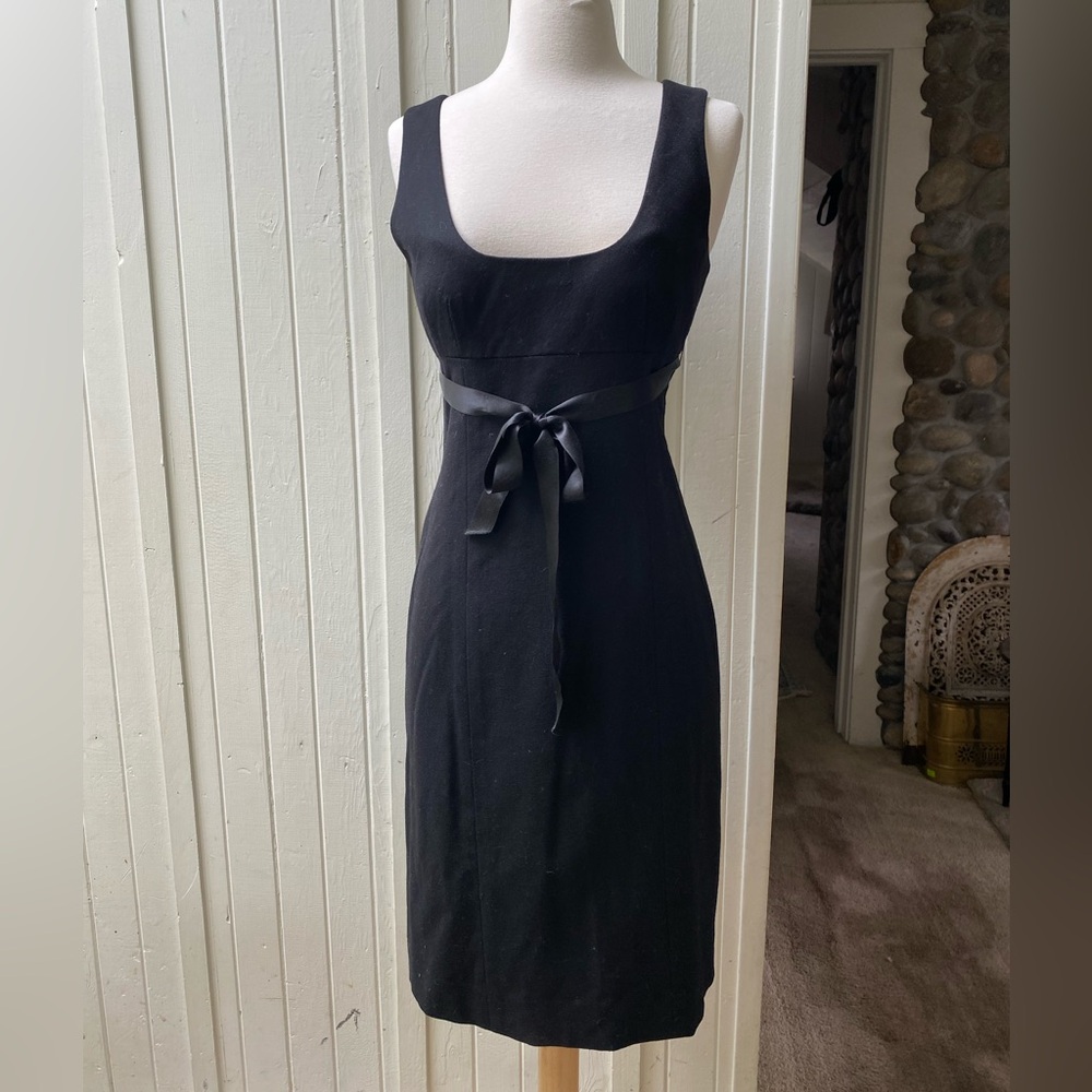 Rebecca Taylor Black Sleeveless Dress